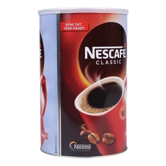 Nescafé Classic Çözünebilir Kahve 1kg Teneke Kutu