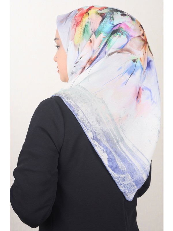 Scarfella Soft El Dikişli Eşarp Desen 28 Fiyatı