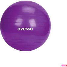 Avessa Bpt-55  55 cm Dura-Strong Yoga Pilates Topu Denge Egzersiz Topu + Pompa