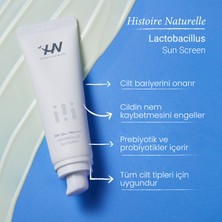 Hn Lactobacillus Sunscreen, Onarıcı Güneş Kremi, Prebiyotik ve Probiyotikler İçeren Güneş Koruyucu Krem