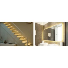Tawitec Şerit Led İç Mekan Gün Işığı - 2835 Smd Led – 12 Volt - 3000K - Metrede 60 Led - 5 Metre