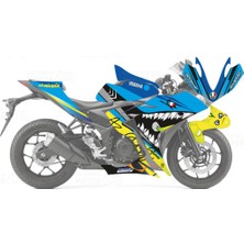 Kaly Yamaha YZF R25 Sticker Set Rossi Shark