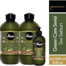 Sleepy Premium Green Care Serisi Sıvı Sabun 500 ml + 2X1500 ml