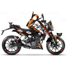 Kaly KTM Duke 200 Sport Line Sticker Seti
