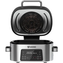 Yasomi Y75 2 In 1 Airfryer Grill Combo Fritöz ve Izgara 6 L (Yasomi Türkiye Garantili)