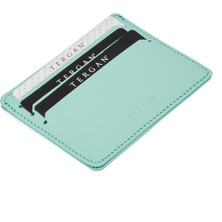 Tergan Yeşil Deri Unisex Kartlık 01050T9J