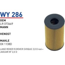 Wunder Filtre Yağ Land Rover R.rover Evoque 2,0 D 4x4-J