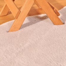 Tappeto Rex Tavşanı Dekoratif Çift Kafa Peluş Post Gri (Tüy Yüksekliği 22 Mm)