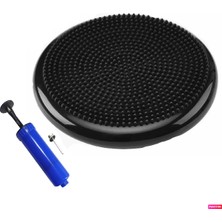 Masajlı Balance Pad 33 cm Masajlı Denge Topu + Şişirme Pompası