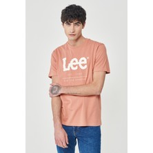 Lee Lee Regular Fit Normal Kesim %100 Pamuk Bisiklet Yaka Tişört