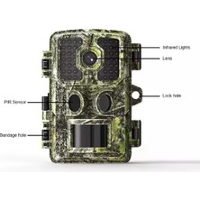 Bintech Apprıse HK-300 Fotokapan 16MP 3 Pır Sensörlü Doğa Kamerası