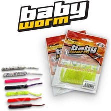 Fujin Baby Worm 5.2 cm Floating Lrf Silikonu
