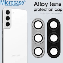 Microcase Samsung Galaxy S23 Plus Alüminyum Lens Koruma Halkası - AL3561