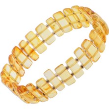 Nusnus Damla Kehribar Rolex Bileklik 6.3 gr
