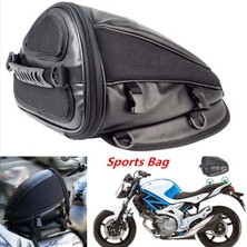 Motoanl Motosiklet Arka Kuyruk Çanta Suni Deri ve Güçlendirilmiş Impertex Kumaş Motor Çantası