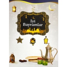 Kidspartim Iyi Bayramlar Tavan Süsü