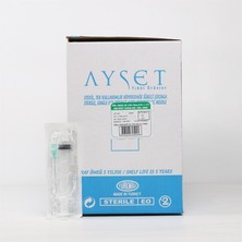 Ayset Enjektör 5 cc Yeşil 0.80*38MM (21G*11/2)