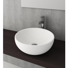 Bocchi Venezia Çanak Lavabo 45 cm Parlak Beyaz 1119-001-0125