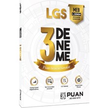 Puan Yayınları 8. Sınıf LGS 1. Dönem Çözümlü 3 Deneme