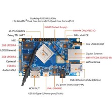 Orange Pi 4 Lts 4gb (Emmc Olmayan Model)