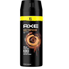 Axe Erkek Sprey Deodorant Dark Temptation XL 48 Saat Etkileyici Koku 200 ml