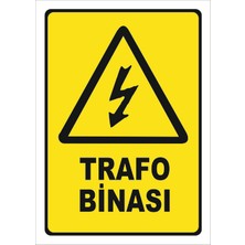 Trafo Binası Levhası Elk 013