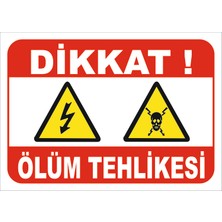 Ölüm Tehlikesi Levhası Elk 026