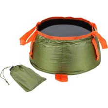 Cosy Zone Taşıma Çantası Yeşil ile Kamp Için Polyester Katlanabilir Su Kovası (Yurt Dışından)