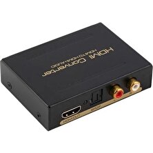 Keepro HDMI Ses Ayırıcı HDMI Giriş Optik Rca Çıkış