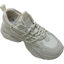 Guja Krem Bej Kadın Sneaker Spor Ayakkabı