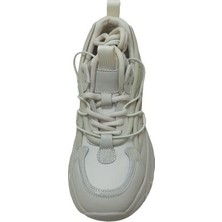 Guja Krem Bej Kadın Sneaker Spor Ayakkabı