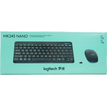 Logitech MK240 Kablosuz Klavye ve Fare Seti (Yurt Dışından)