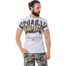 Cipo & Baxx CT714 Gang Style Basic Beyaz Tişört