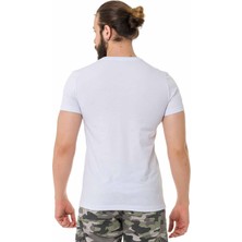 Cipo & Baxx CT714 Gang Style Basic Beyaz Tişört