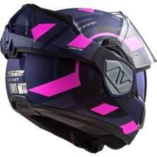 Ls2 Advant Velum Mat Mavi-Pembe Kask