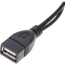 20CM. USB 2.0 Kadın - Iki USB Erkek Ayrımcı Hub Şarj Cihazı Veri Kablosu (Yurt Dışından)