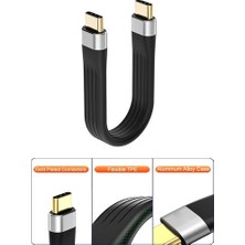 0.4ft / 5 Inç Kısa USB 3.1 Kablo 4K Video Çıkışı (Yurt Dışından)