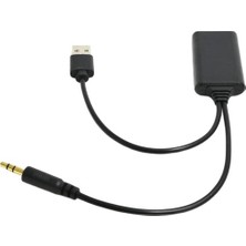 2-In-1 Otomatik Radyo USB Bluetooth Adaptörü Stereo Kablosuz Ses Tel Aux USB (Yurt Dışından)