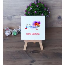 Hedizu Kişiye Özel Estetisyen Dekoratif Taş Baskı Estetisyene Tıp Bayramı Hediyesi