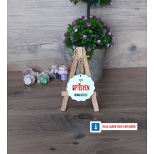 Hedizu Kişiye Özel Optisyen Anahtarlık Optisyene Tıp Bayramı Hediyesi