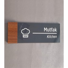 Dekokonsept Smartad Wooden Serisi Mutfak Yönlendirme Tabelası Wsmuyt1