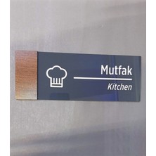 Dekokonsept Smartad Wooden Serisi Mutfak Yönlendirme Tabelası Wsmuyt1