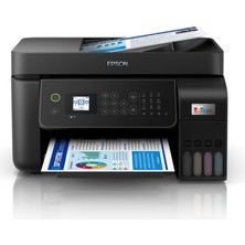 Epson Ecotank L5290 Renkli Tanklı Yazıcı Baskı-Tarama- Kopya - Faks ( Usb, Wifi, Ethernet, Wi-Fi Direct ) + ORİJİNAL EPSON 4 x 65 ml + 1 Mürekkep C11CJ65405