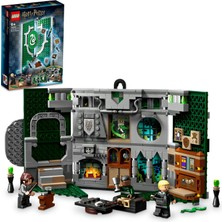 LEGO Harry Potter# Slytherin# Binası Bayrağı 76410 - 9 Yaş ve Üzeri Harry Potter# Hayranı Çocuklar için Yaratıcı Oyuncak Yapım Seti (349 Parça)