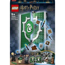 LEGO Harry Potter# Slytherin# Binası Bayrağı 76410 - 9 Yaş ve Üzeri Harry Potter# Hayranı Çocuklar için Yaratıcı Oyuncak Yapım Seti (349 Parça)