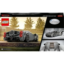 LEGO Speed Champions Pagani Utopia 76915 - 9 Yaş ve Üzeri Çocuklar için Hiper Araba Modeli İçeren Koleksiyonluk ve Sergilenebilir Yaratıcı Oyuncak Model Yapım Seti (249 Parça)