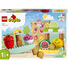 LEGO® DUPLO® İlk Organik Manav 10983 - 18 Ay ve Üzeri Küçük Çocuklar için Eğitici Oyuncak Yapım Seti (40 Parça)