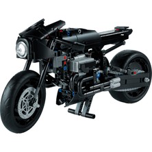 LEGO Technic BATMAN - BATCYCLE# 42155 - 9 Yaş ve Üzeri Çocuklar için Batman#in Motosikletinin Modelini İçeren Yaratıcı Oyuncak Yapım Seti (641 Parça)