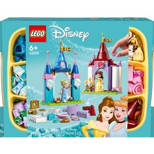 LEGO® | Disney: Disney Princess Yaratıcı Kaleler 43219 - 6 Yaş ve Üzeri Çocuklar için Yaratıcı Oyunları Teşvik Eden Oyuncak Yapım Seti (140 Parça)