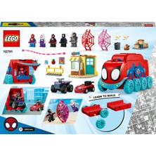 LEGO® Marvel Spidey Ekibinin Mobil Karargahı 10791 - 4 Yaş ve Üzeri Çocuklar için Spidey ve İnanılmaz Arkadaşları Karargahını İçeren Yaratıcı Oyuncak Yapım Seti (187 Parça)